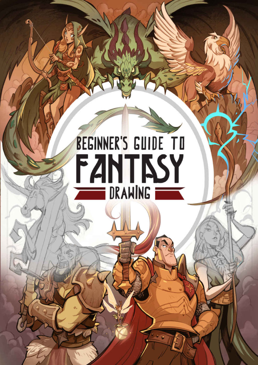 Fantasy Drawing Activity Book