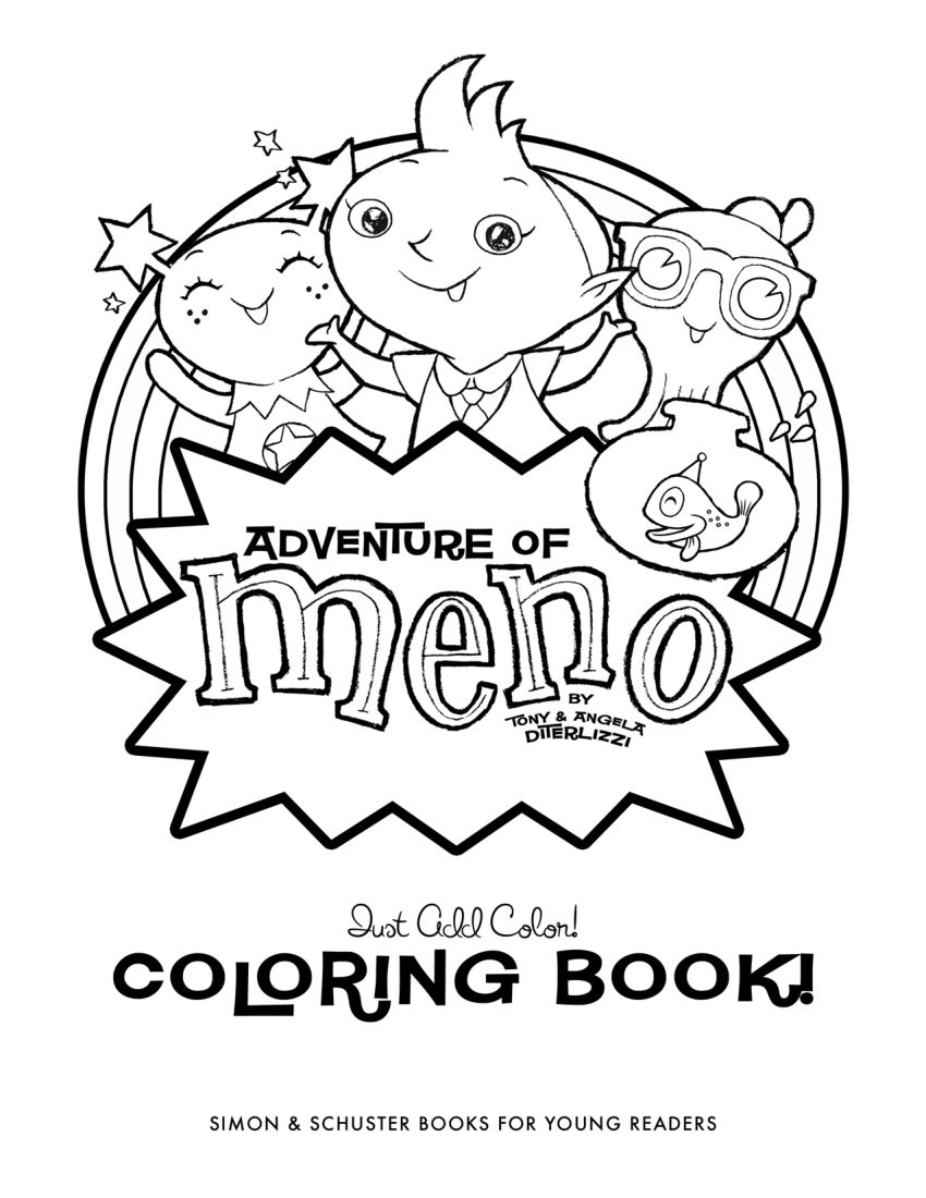Adventure Of Meno Coloring Book