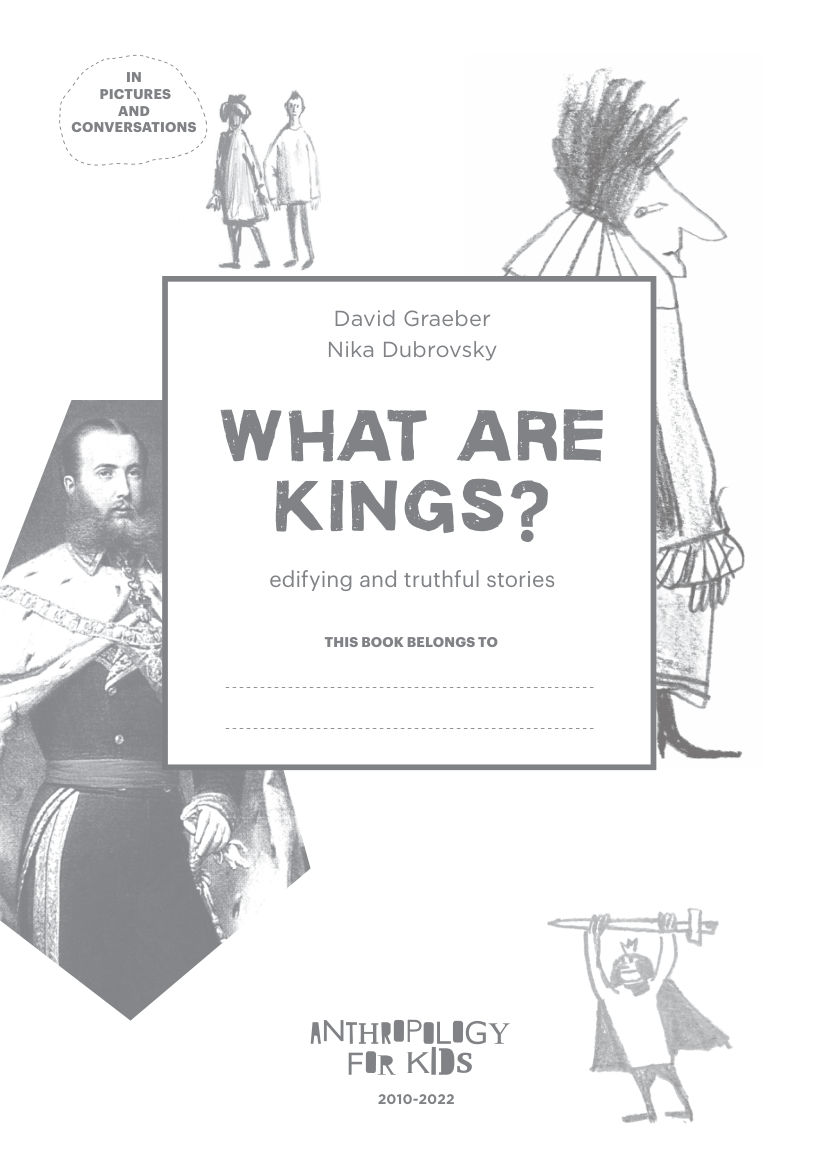 What Are Kings? Anthropology Activity Book