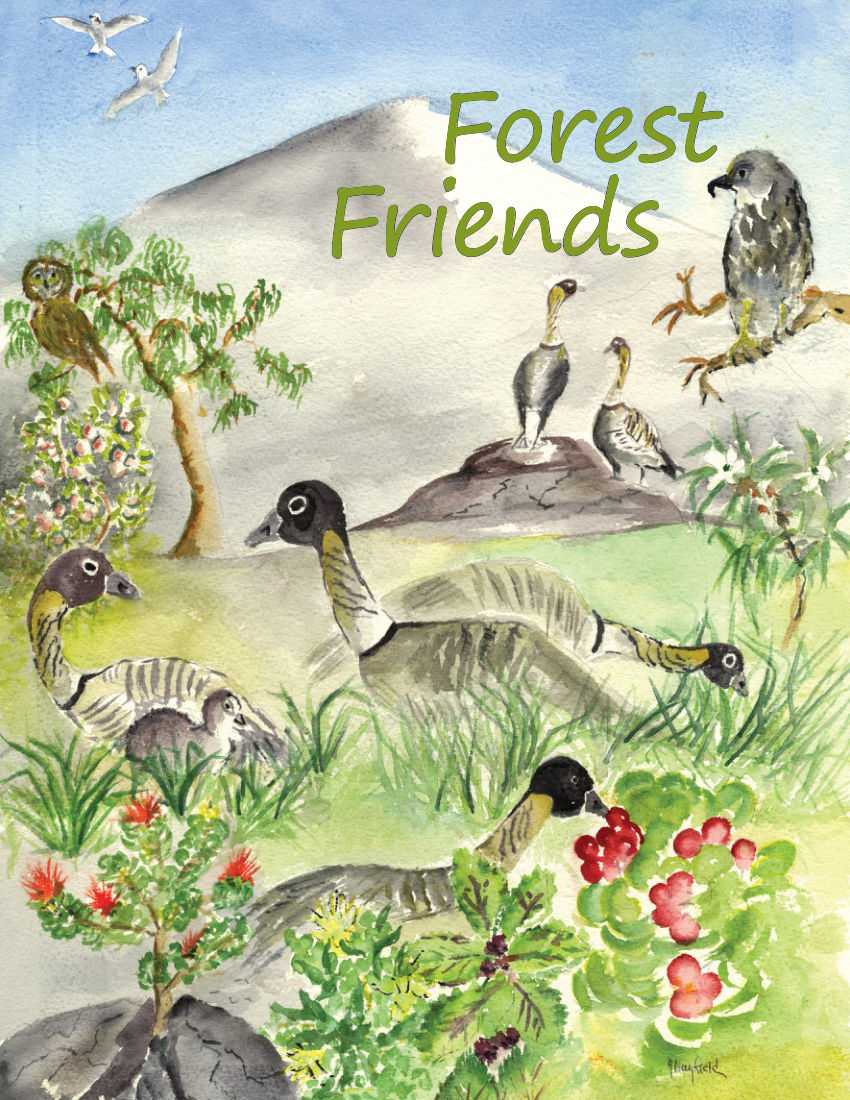 Forest Friends Coloring Book