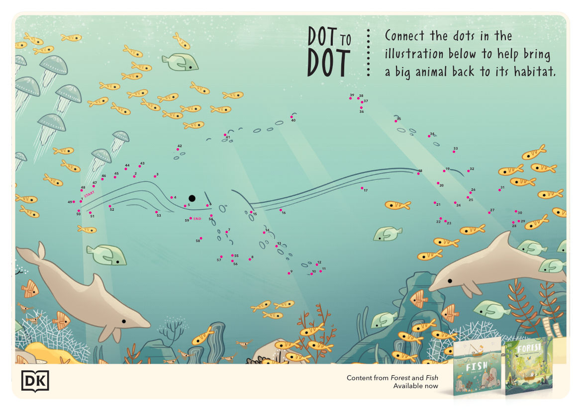 Forest And Fish Activity Sheets