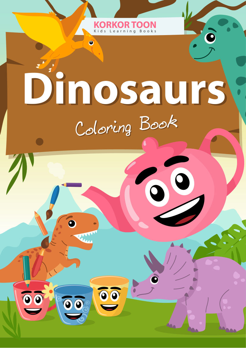 Dinosaurs Coloring Book
