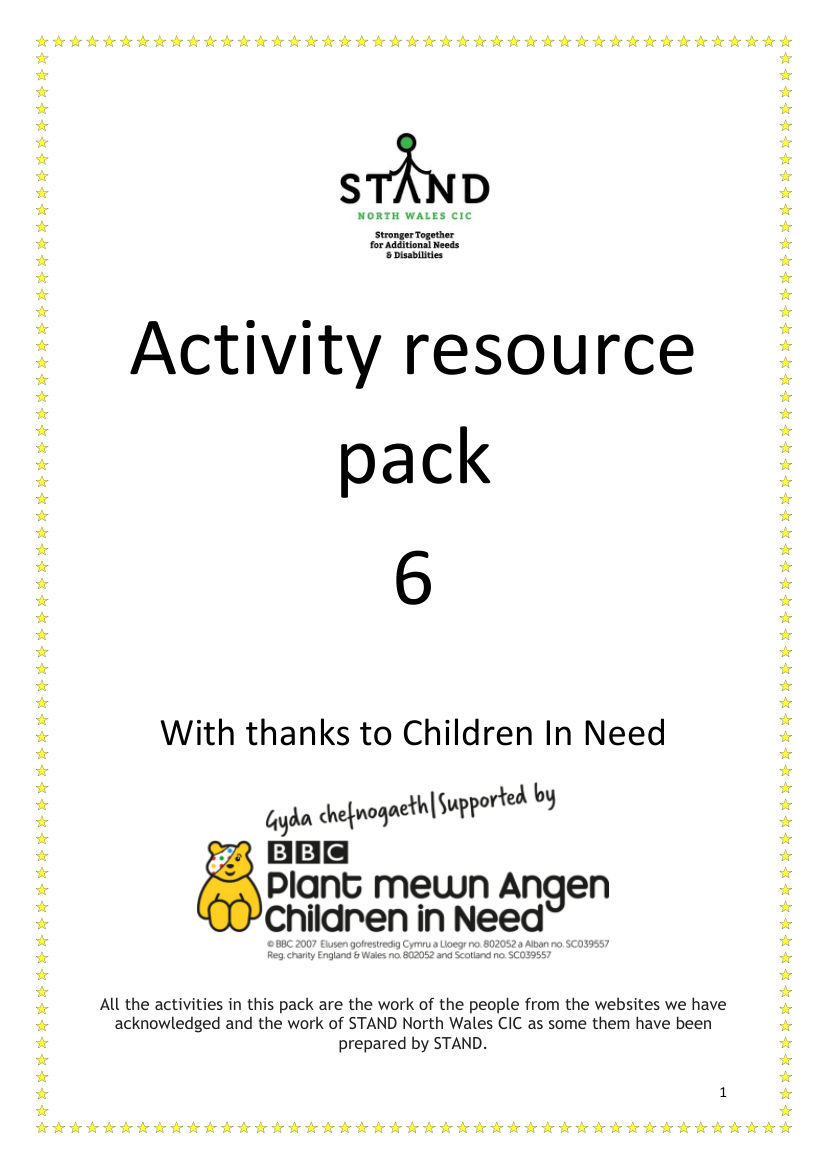 Creative Activity Resource Pack