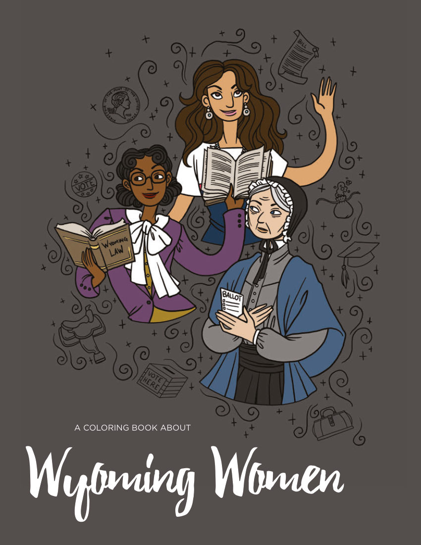 Women Coloring Activity Book
