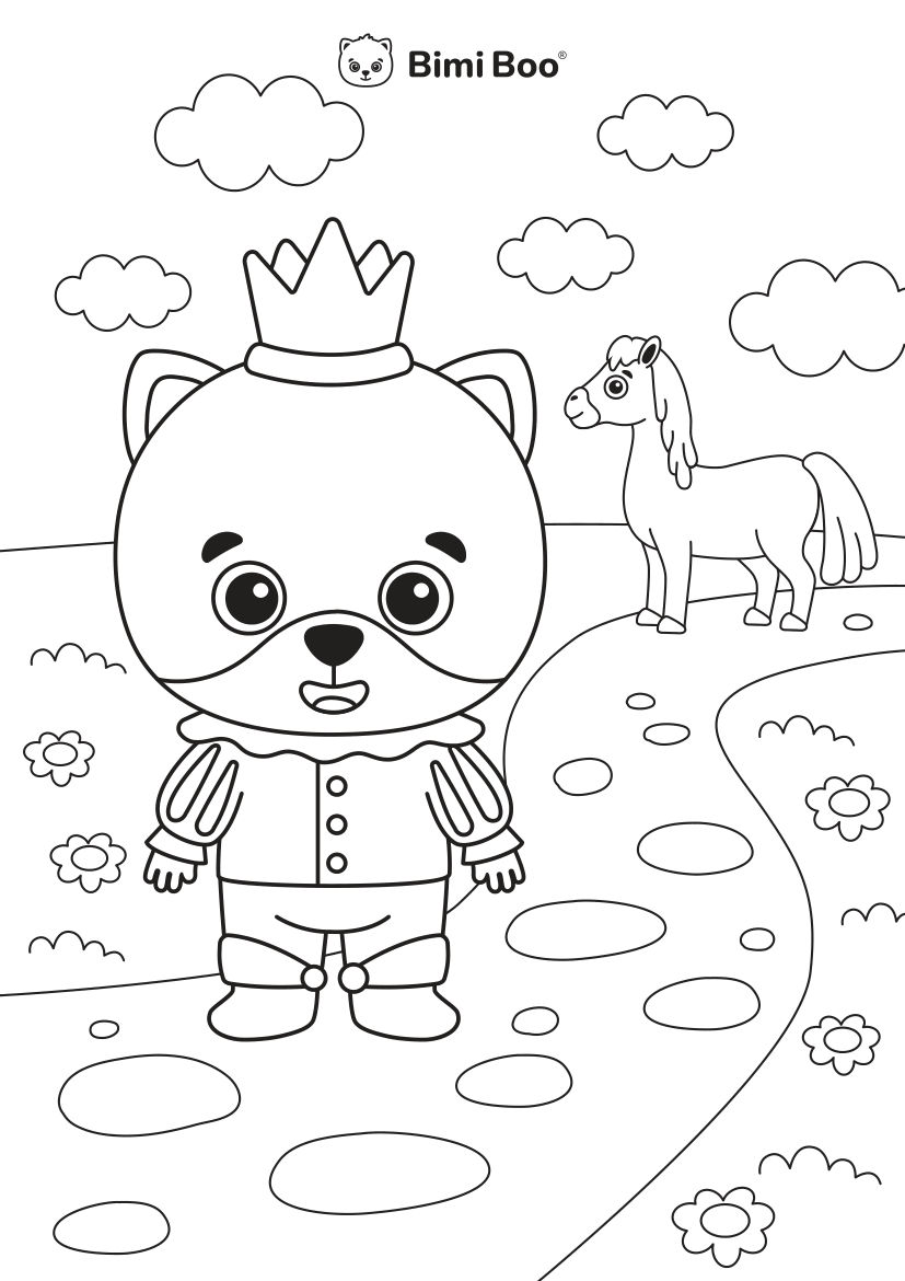 Fairytale Coloring Book