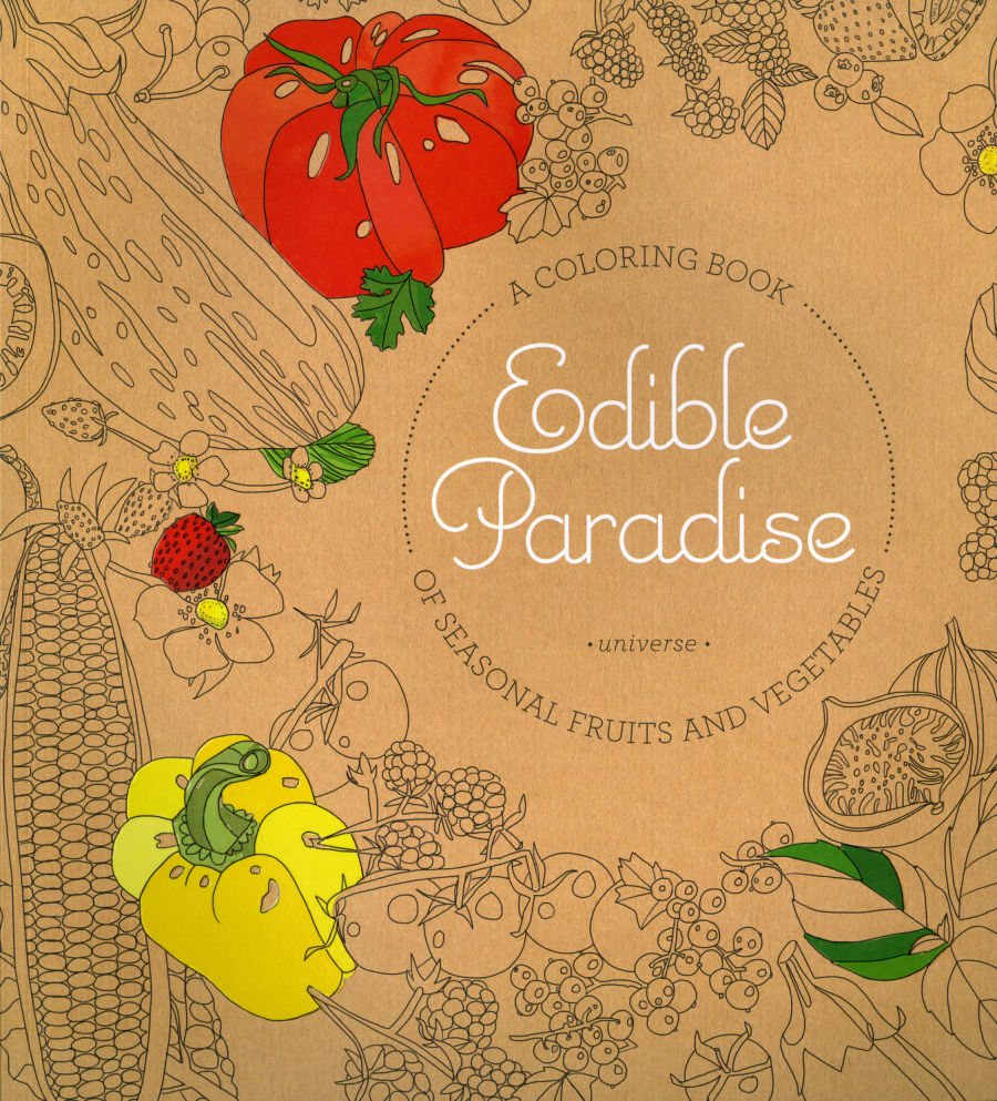 Edible Paradise Coloring Book