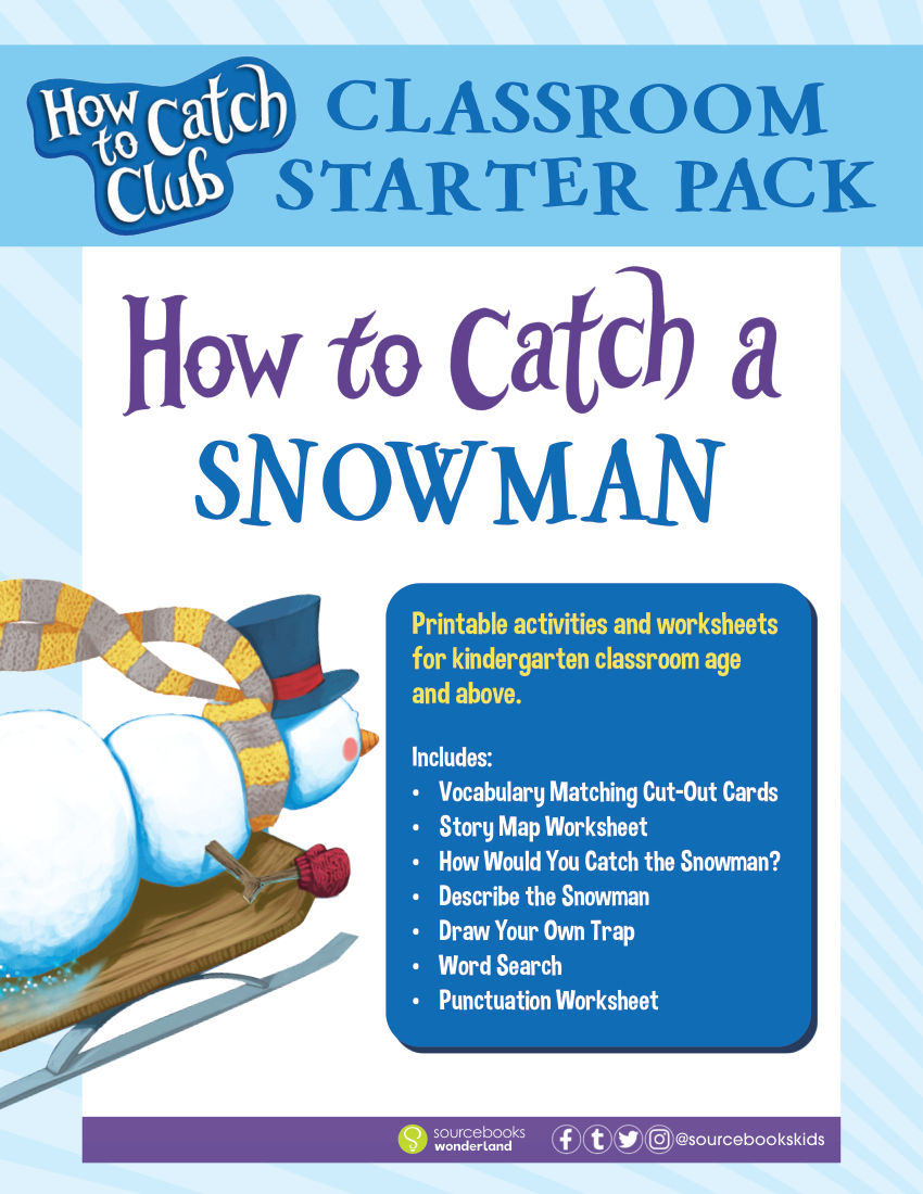 How to Catch A Snowman Activity Book