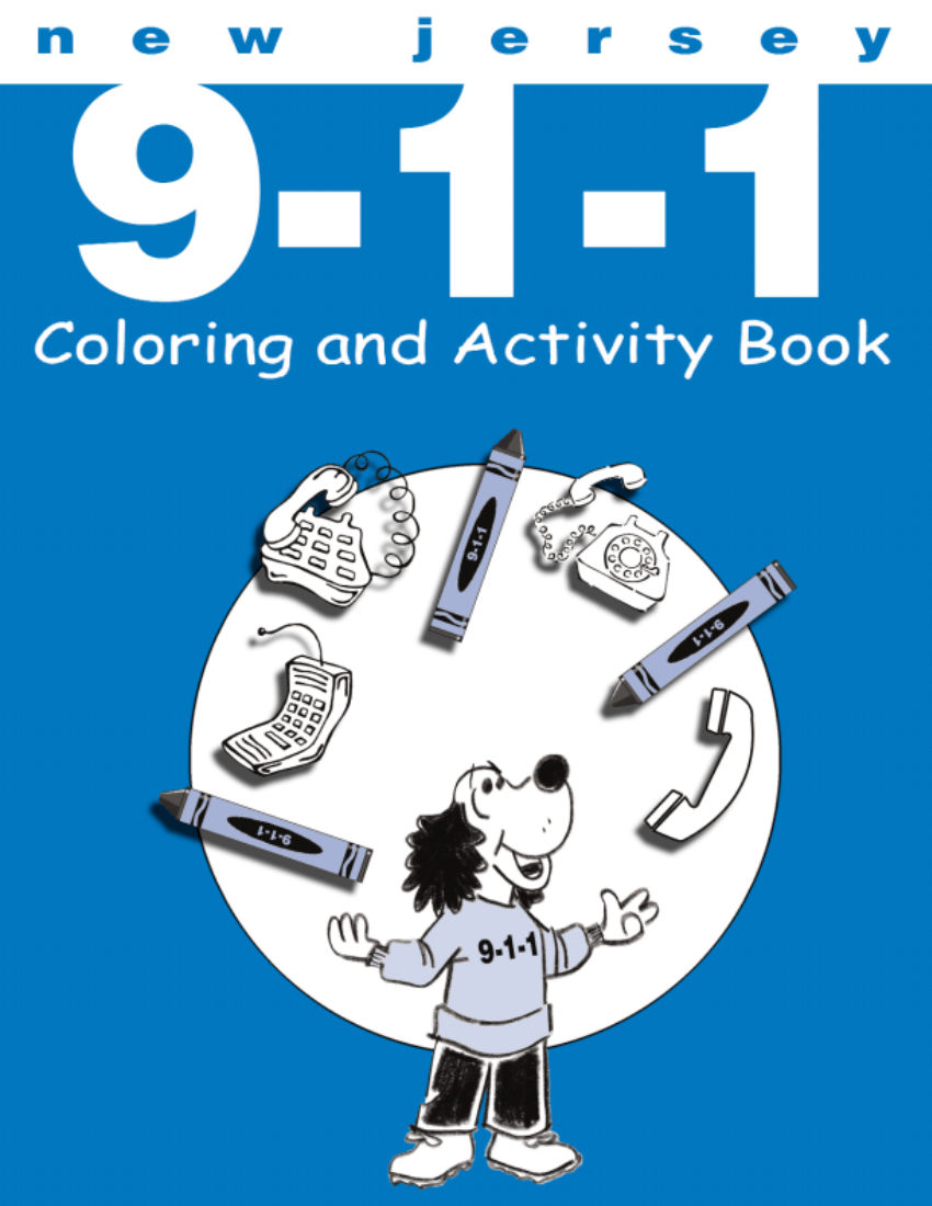 New Jersey 9 1 1 Coloring And Activity Book