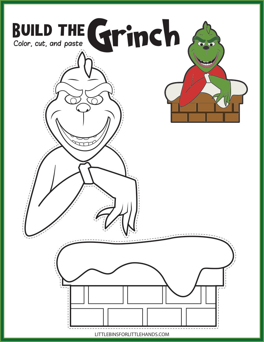 Build The Grinch Craft Book