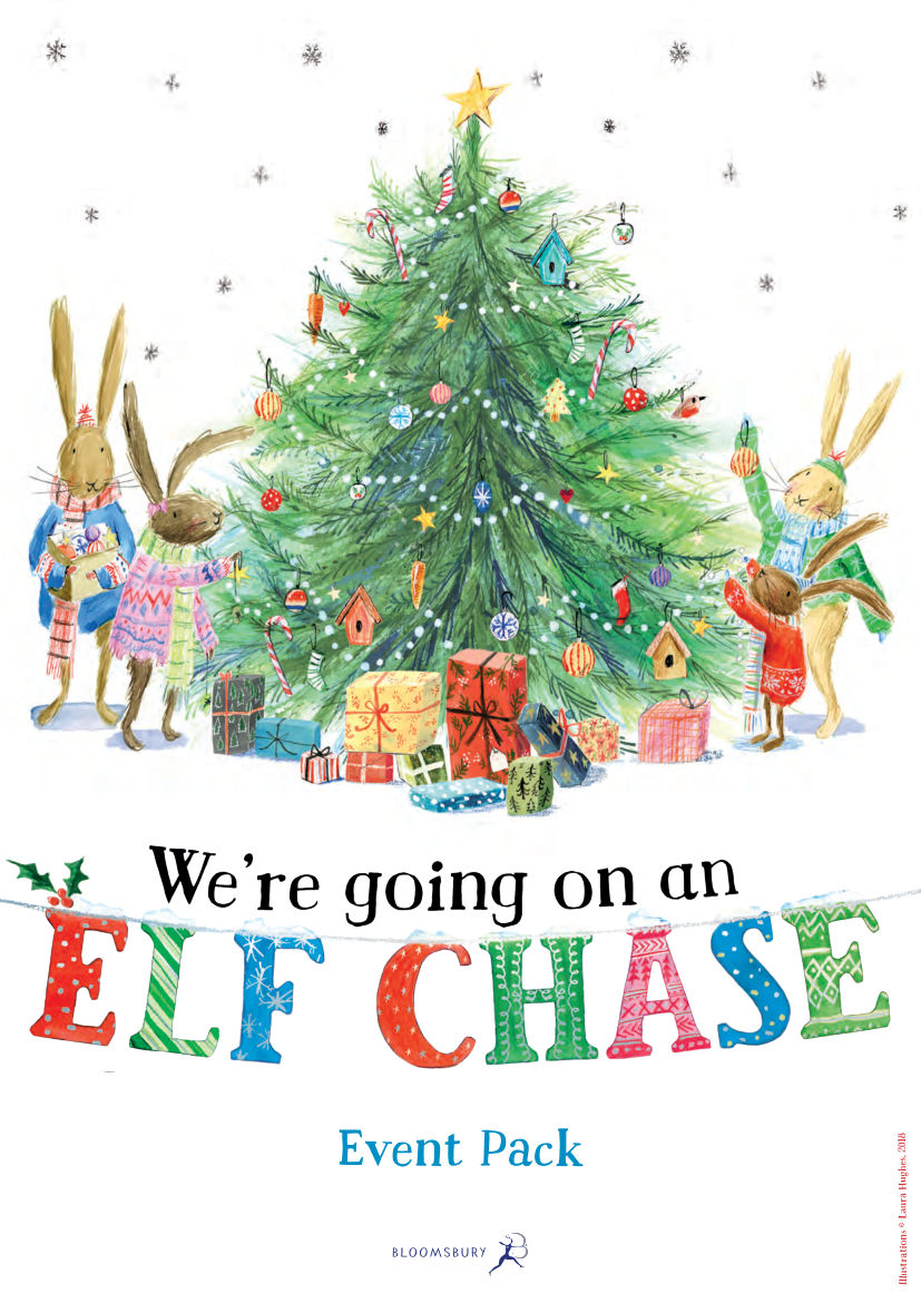 We're going on an Elf chase Activity Book