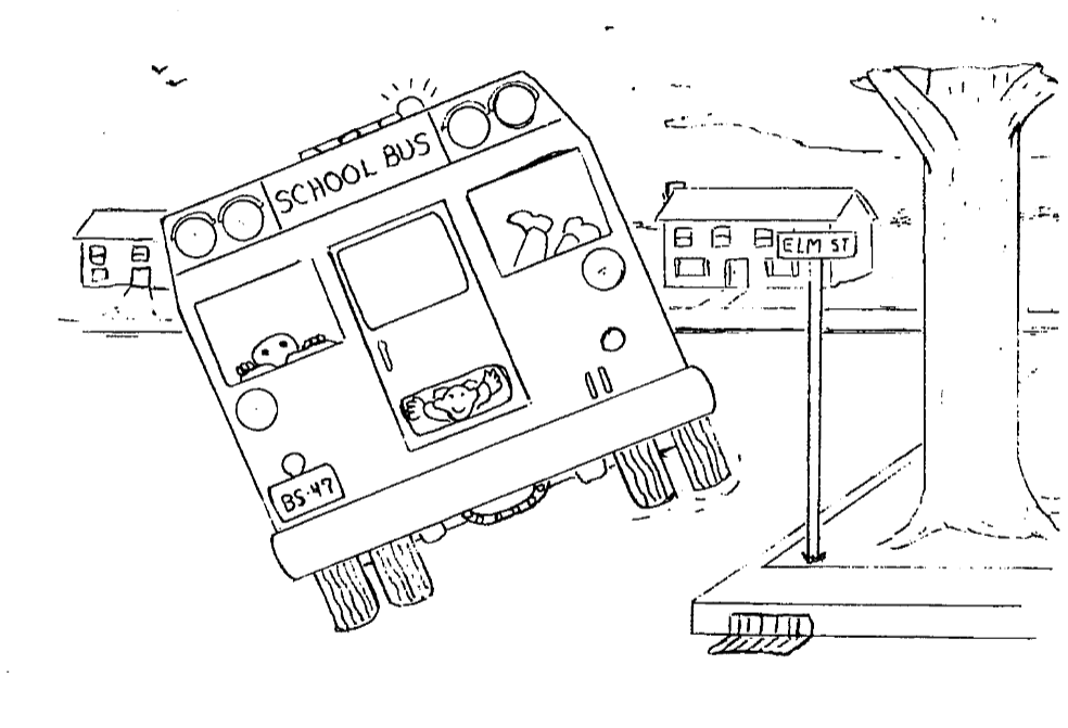 Bus Safety Coloring Book