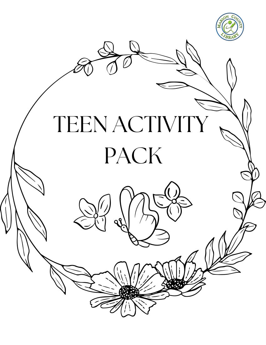 Spring Teen Activity Pack